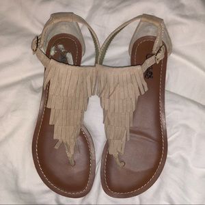 Fringe Sandals